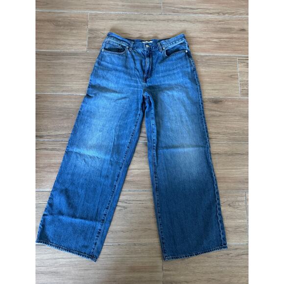 Madewell super wide leg jeans size 31 - Picture 3 of 8